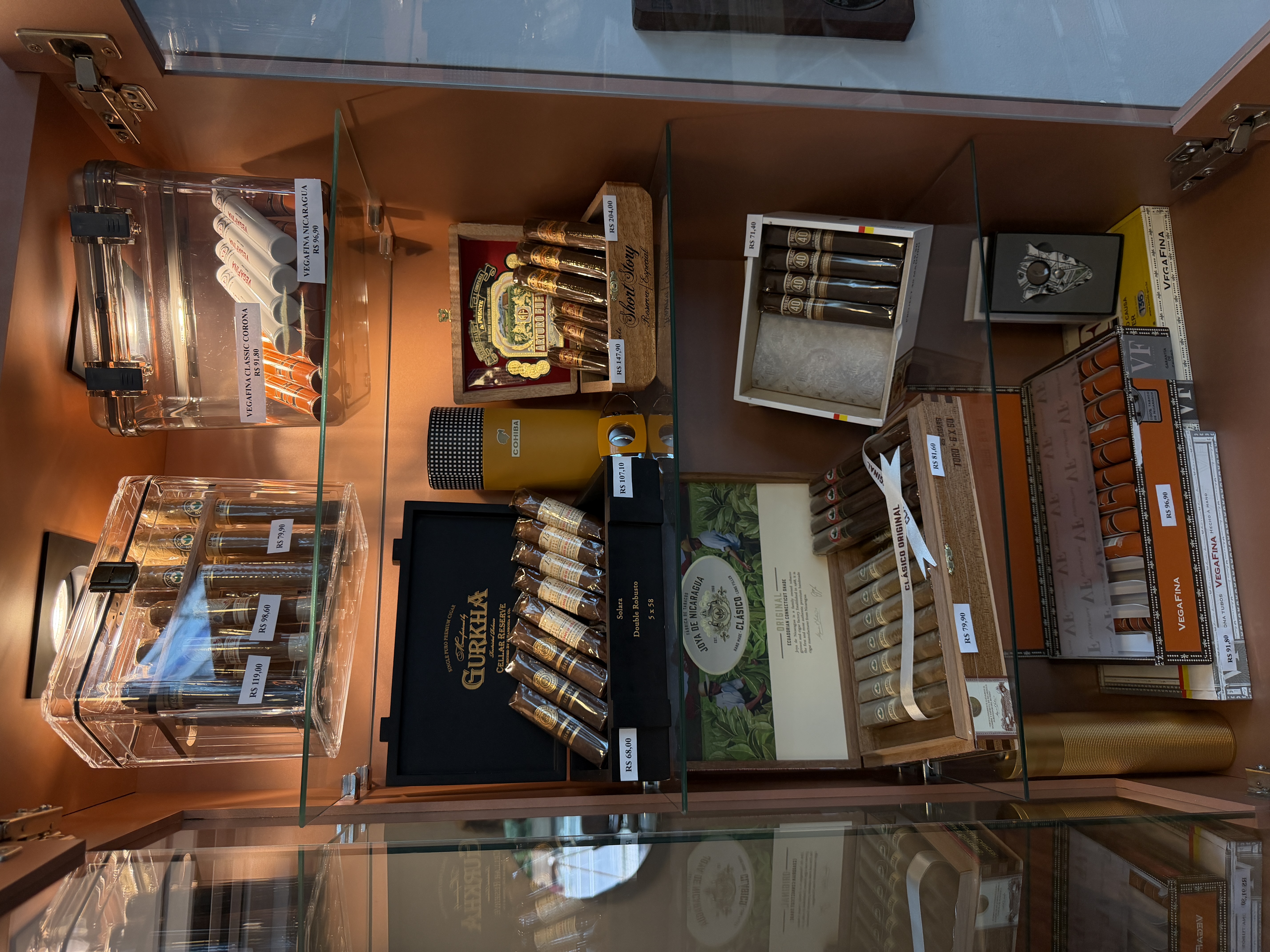 Vitrine de charutos